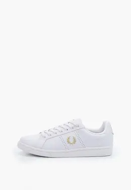 Fred Perry: Белые кеды 