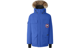 Canada Goose: Синий пуховик 