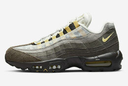 Nike: Чёрные кроссовки Air Max 95