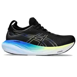 Asics: Чёрные кроссовки Gel-Nimbus