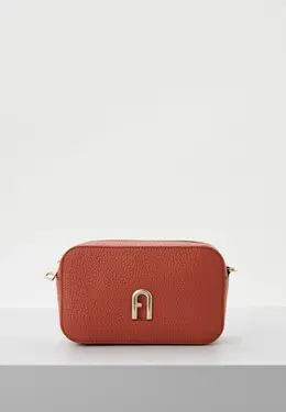 Furla: Коричневая сумка 