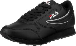 Fila: Чёрные кроссовки 