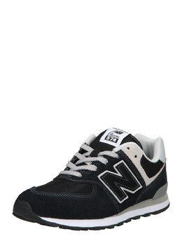 New Balance: Чёрные кроссовки  574