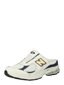 New Balance: Белые кроссовки 