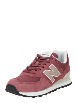 New Balance: Фиолетовые кроссовки  574