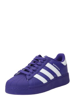 Adidas: Фиолетовые кроссовки  Superstar
