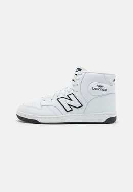 New Balance: Белые кеды 