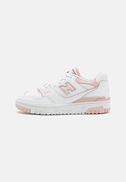 New Balance: Белые кроссовки  550