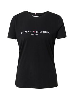 Tommy Hilfiger: Чёрная футболка 