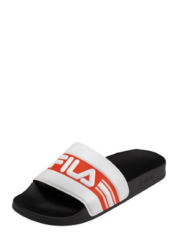 Fila: Белые шлёпанцы 