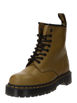 Dr. Martens: Зелёные ботинки  1460 Bex