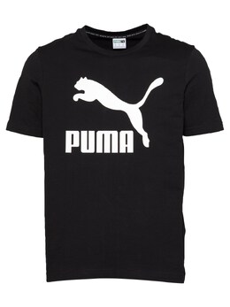 PUMA: Чёрная футболка  Classics