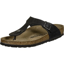 Birkenstock: Чёрные сандалии Gizeh