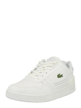 Lacoste: Белые кроссовки 