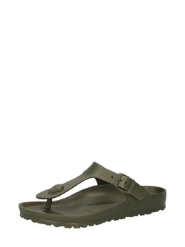 Birkenstock: Сандалии  Gizeh цвета хаки