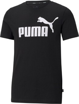 PUMA: Чёрная футболка  Essentials