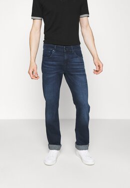 7 For All Mankind: Тёмные джинсы  Slimmy Luxe