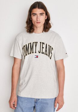 Tommy Jeans: Футболка с принтом