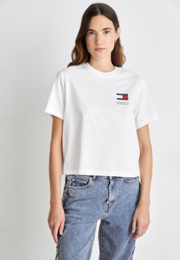 Tommy Jeans: Футболка с принтом