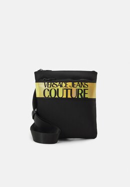 Versace Jeans Couture: Чёрная сумка 