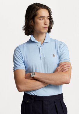 Polo Ralph Lauren: Синяя рубашка 