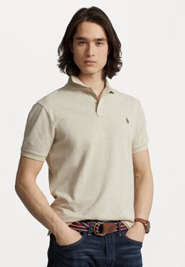 Polo Ralph Lauren: Меланжевое поло 