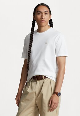 Polo Ralph Lauren: Белая футболка 