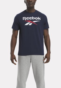 Reebok: Футболка с принтом 