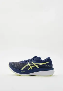 ASICS: Синие кроссовки 