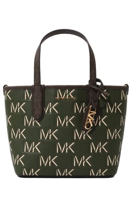 MICHAEL Michael Kors: Зелёная сумка 