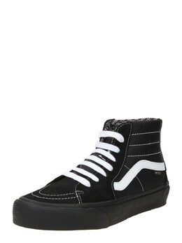 Vans: Чёрные кроссовки Sk8-Hi