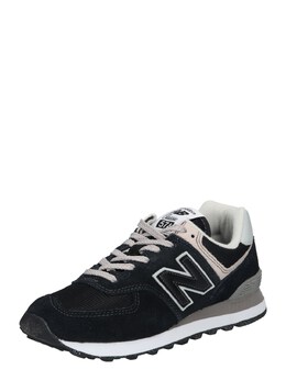 New Balance: Чёрные кроссовки  574