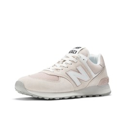 New Balance: Светлые кроссовки  574