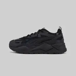 PUMA: Чёрные кроссовки 