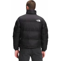 The North Face: Чёрная куртка  Nuptse