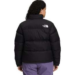 The North Face: Чёрная куртка  Nuptse