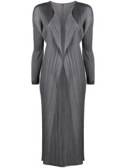 Pleats Please Issey Miyake: Длинное пальто