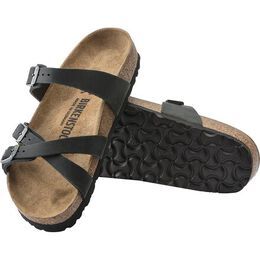 Birkenstock: Чёрные сандалии 