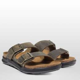 Birkenstock: Сандалии  Arizona цвета хаки