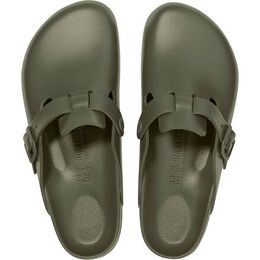 Birkenstock: Сабо  Boston цвета хаки