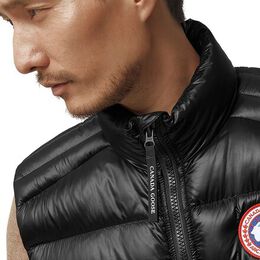 Canada Goose: Чёрный жилет  Crofton