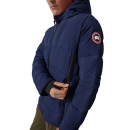 Canada Goose: Синее пальто  HyBridge