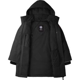 Canada Goose: Чёрный пуховик 