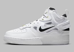 Nike: Белые кроссовки Air Force 1