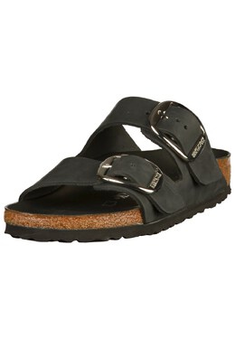 Birkenstock: Чёрные сабо  Arizona