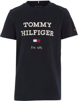 Tommy Hilfiger: Тёмная рубашка 