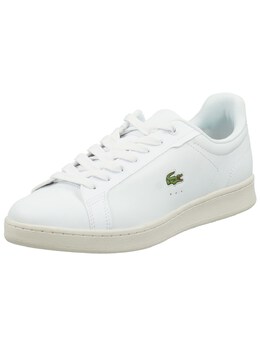 Lacoste: Белые кроссовки 