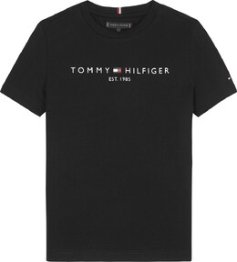 Tommy Hilfiger: Чёрная футболка 