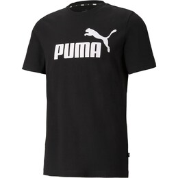 PUMA: Чёрная футболка  Essentials