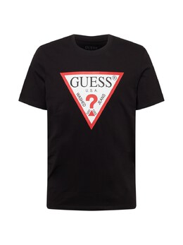 Guess: Чёрная футболка 